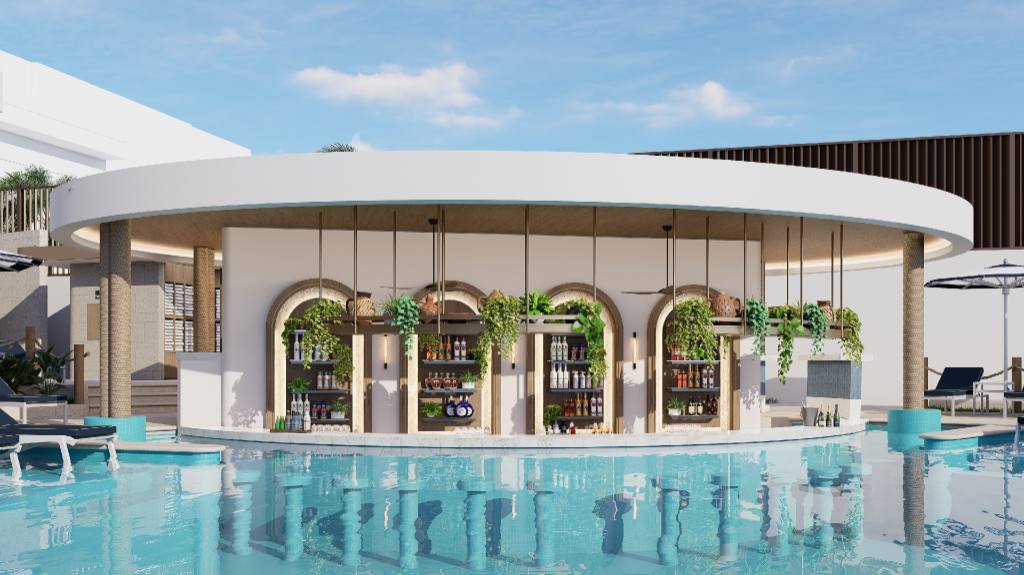 Beach Palace All Inclusive: Property views