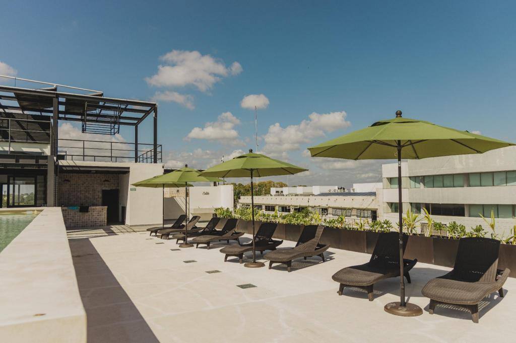 Caleta Hostel: Swimming pool