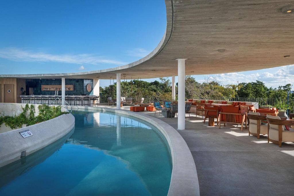 Hilton Garden Inn Cancun Airport: Restaurant
