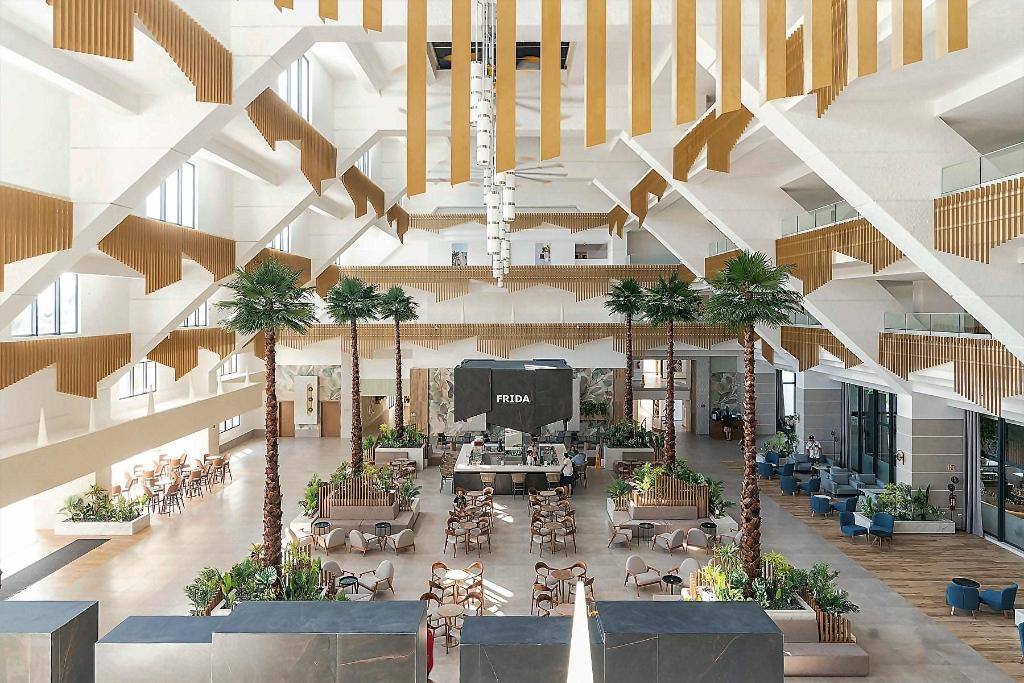 Hotel Riu Caribe: Bar/lounge