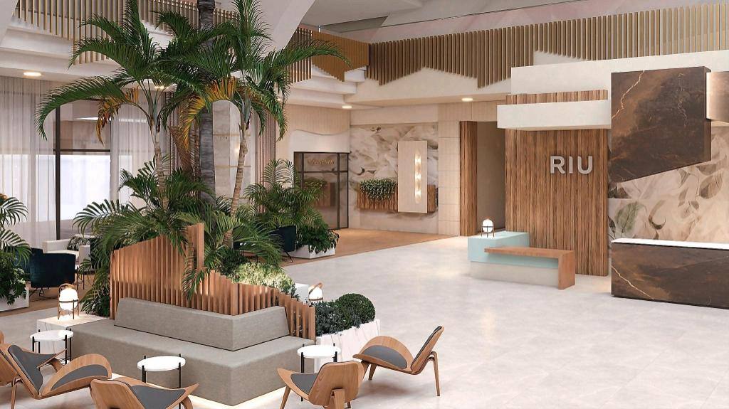 Hotel Riu Caribe: Property views