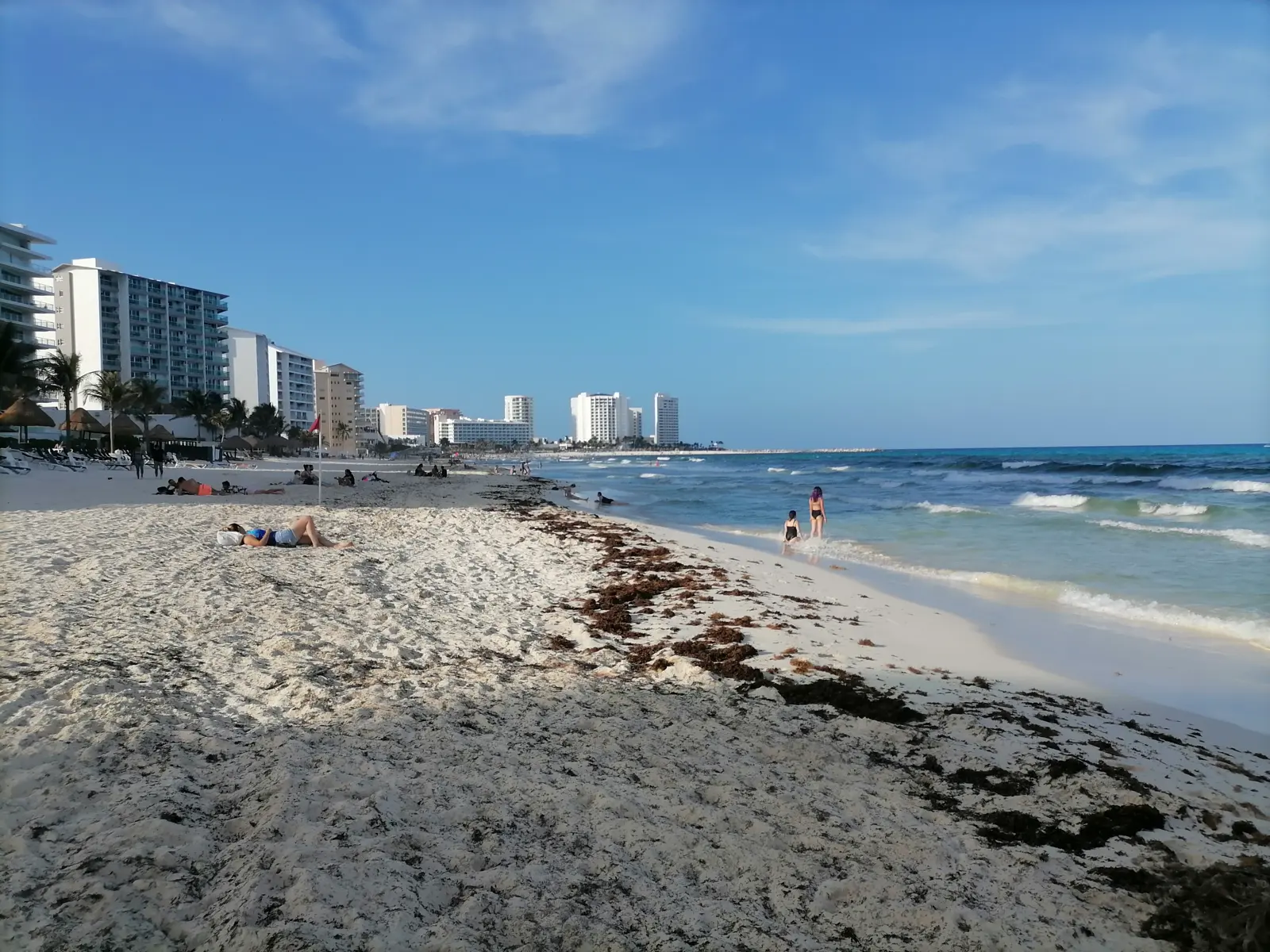 Playa Delfines, a wide open-sea beach in Cancun's Hotel Zone